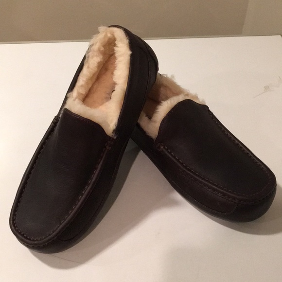 ugg leather moccasins